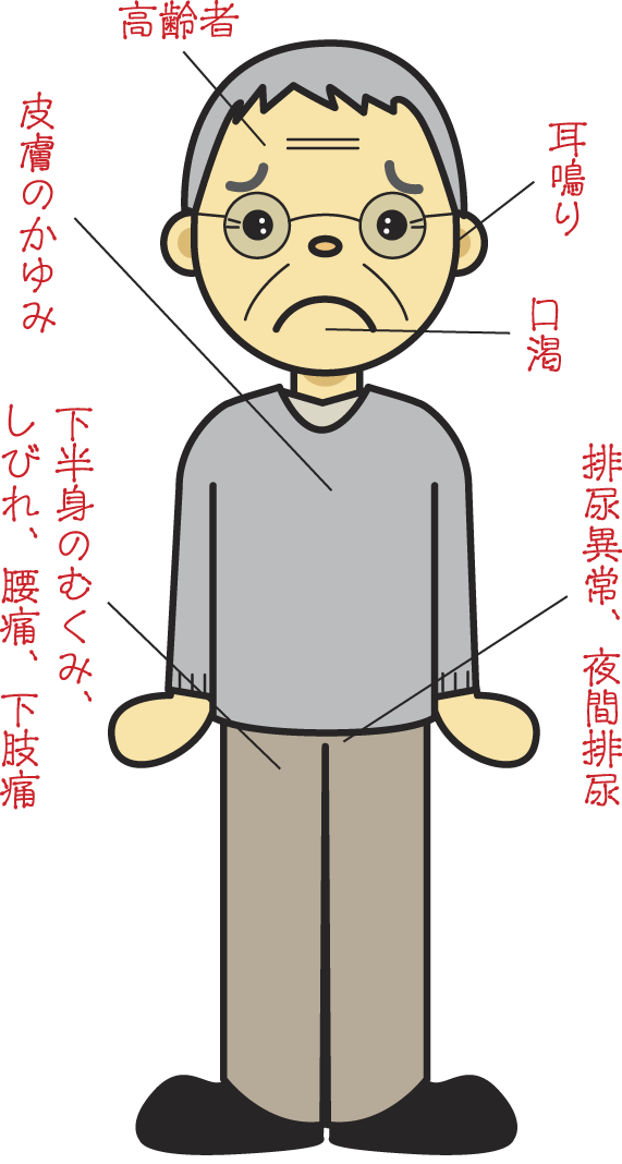 牛車腎気丸適応症