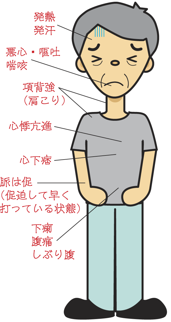 葛根黄連黄芩湯適応症